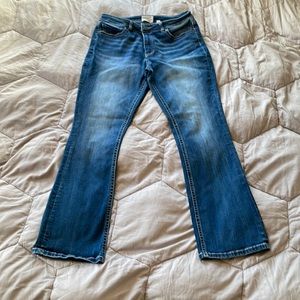 Women BKE Denim Dayton Bootcut Jean. Size 31X33 1/2 Gently Used Condition